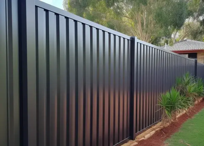 Durable Colorbond fence securing a property in Wagga Wagga