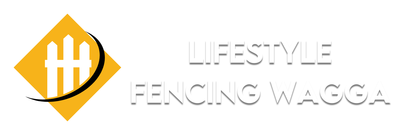 Long transparent logo for Lifestyle Fencing Wagga